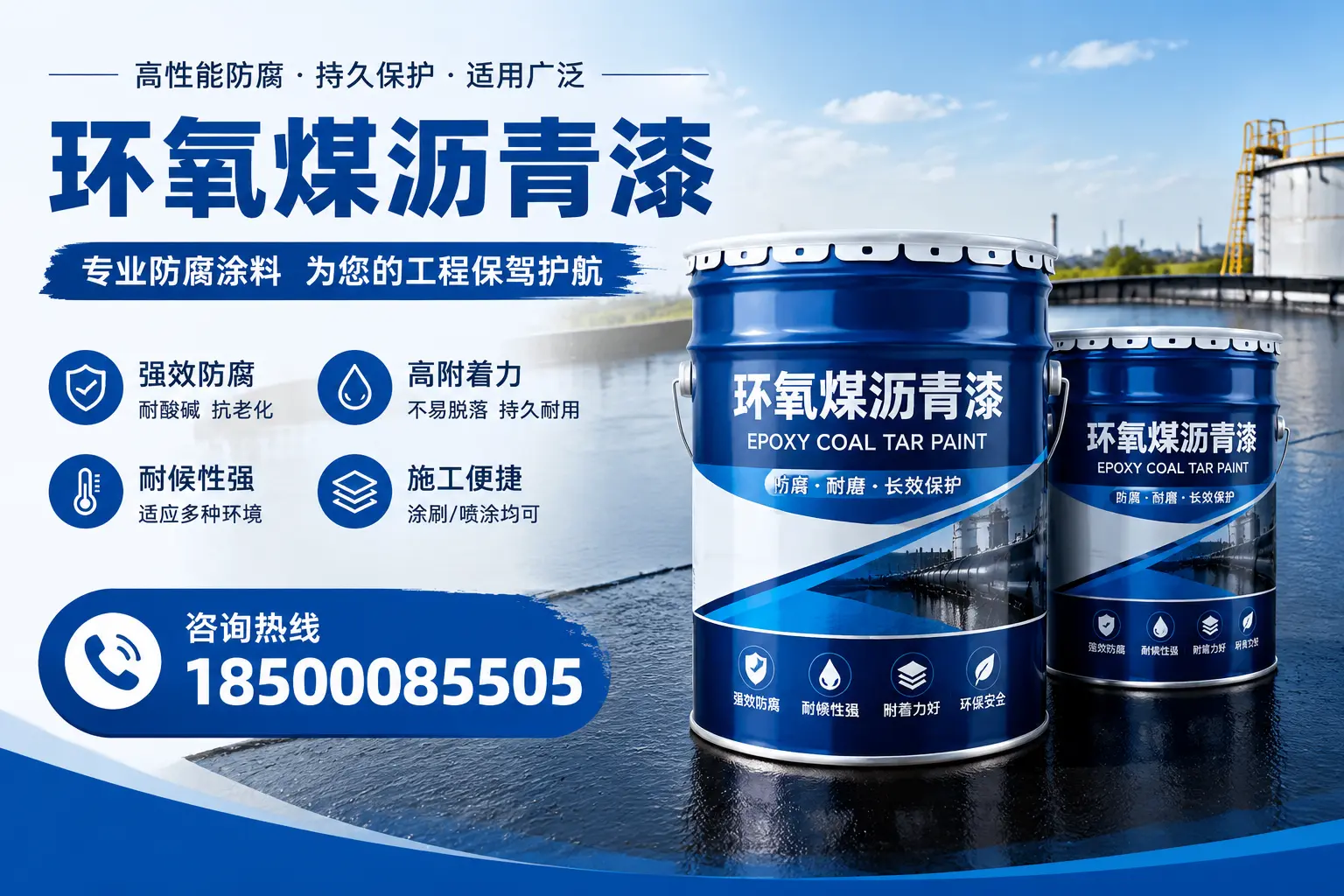 环氧煤沥青漆与其他漆类的比较,自贡用户的选择依据