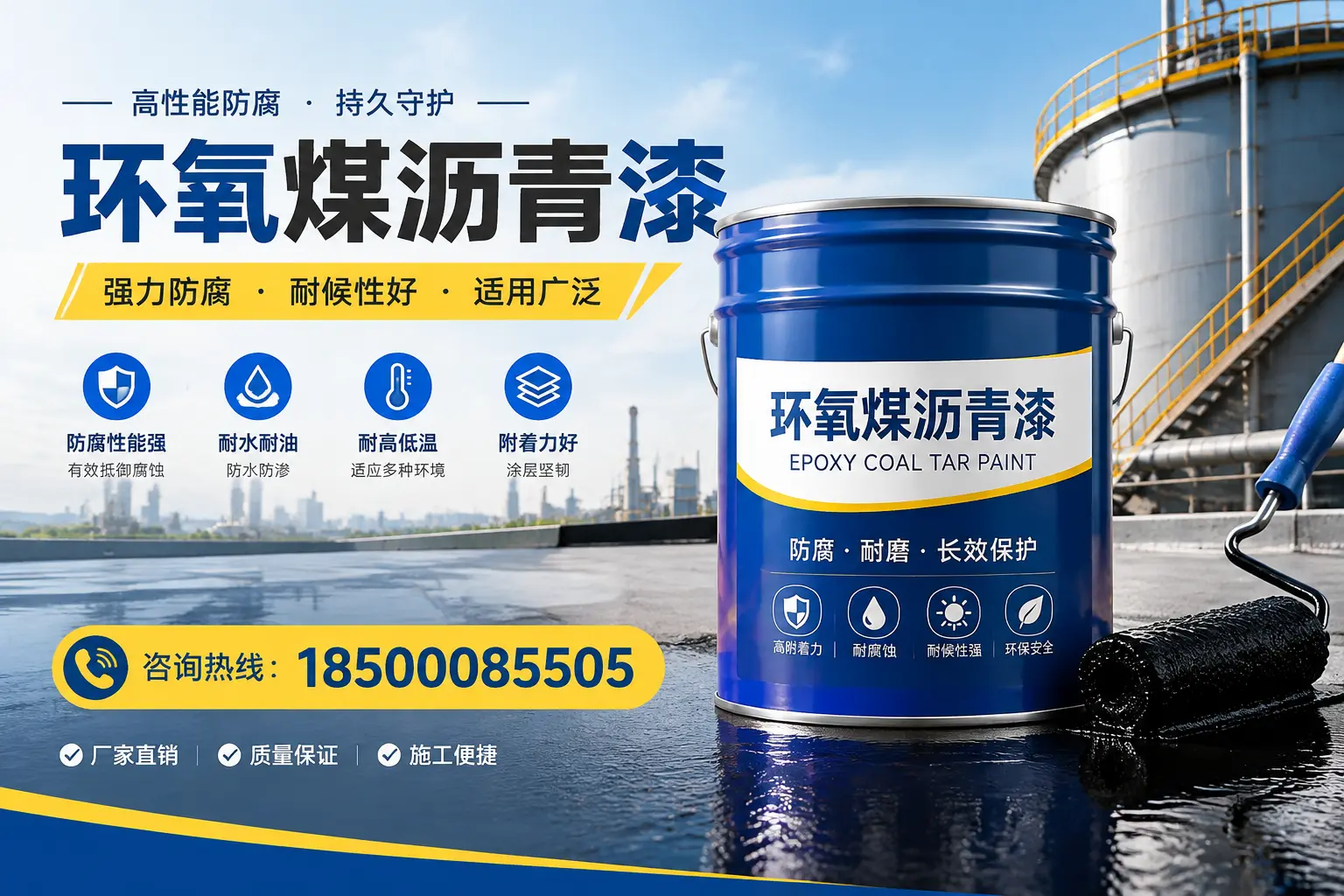 环氧煤沥青漆的储存与运输注意事项,自贡企业须知