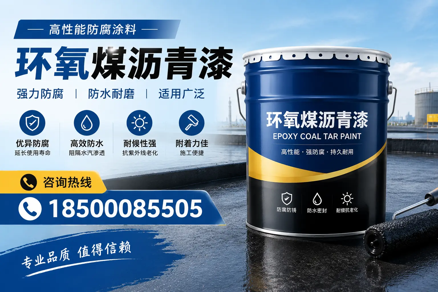 环氧煤沥青漆的主要成分与功能,自贡用户深度了解